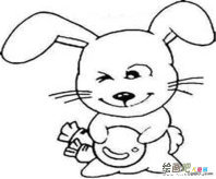 兔子简笔画：兔子怎么画?